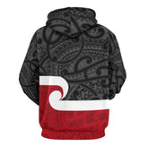 Maori Hoodie - BLACK